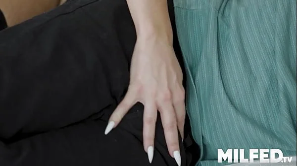 Hot Step Mom Wakes Her Young stepSon to Fuck