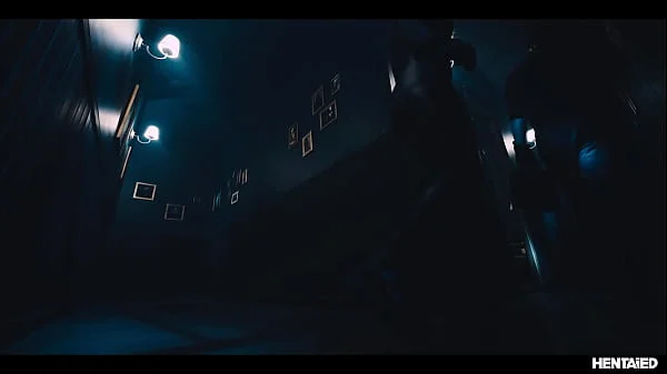 Home Intruders Get Caught - Cute 18 year Old Shelena Deep Fucked by Monster Hentai Cock