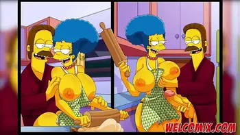 Best Simptoons Sex Moments! The Simpsons porn cartoons!
