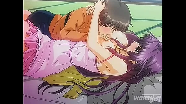 Hentai - I Get a Boner While My Stepmom Gives Me a Bath [Uncensored] [Subtitled]