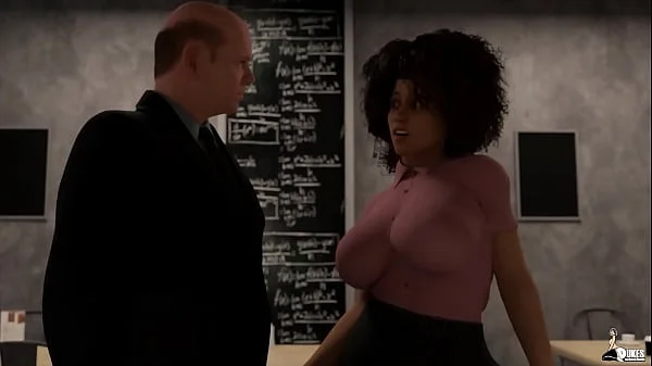 Hung Boss fucks pawg employee in a secret dungeon