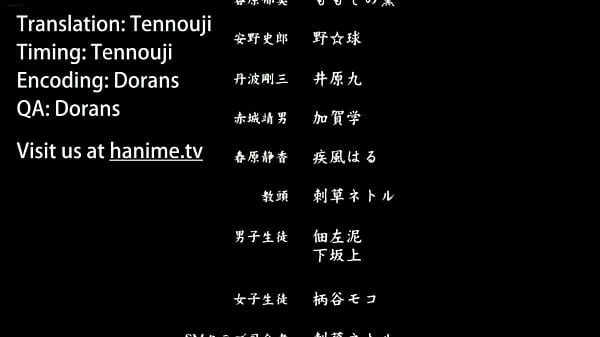 Hot anime teacher likes in the ass and got gangbanged - 01