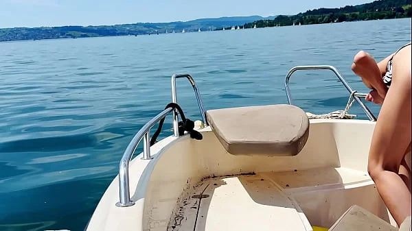 Boat Wash in sexi Thong Swimsuit: Summer is here