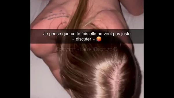 Cheat Snap Française - Petite blonde trompe son mec avec son meilleur pote!!