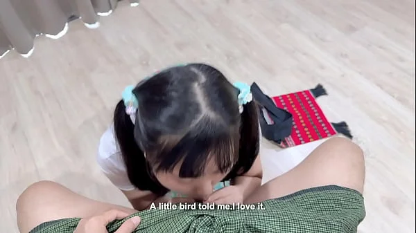 Cute Asian Horny Girl try to seduce her Teacher ( English Subtitle )