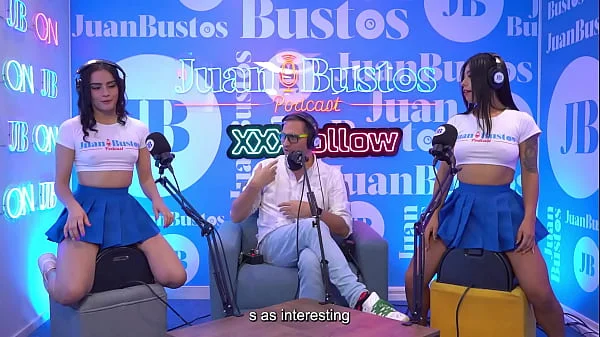 Hot LATIN STEPSISTERS riding the FUCK MACHINE together on JuanBustosPodcast
