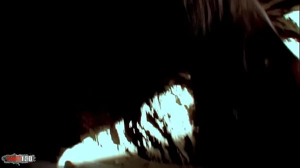 Natural bigtits asian pornstar Sharon Lee anal sex in a cave