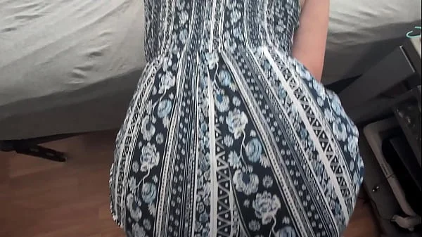 bouncing ass on his cock in clothes