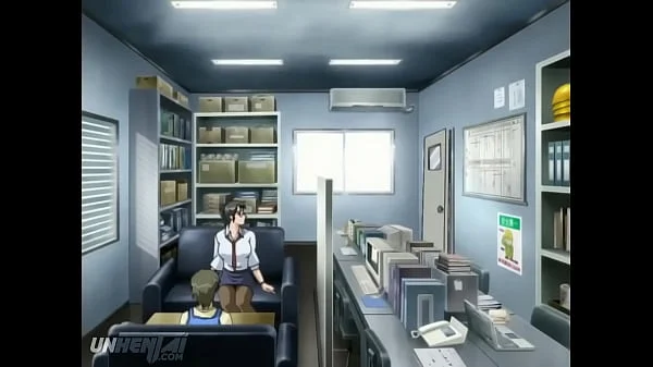 Hentai – Horny MILF Boss Fucks Her New Young Worker [Uncensored] [Subtitled]