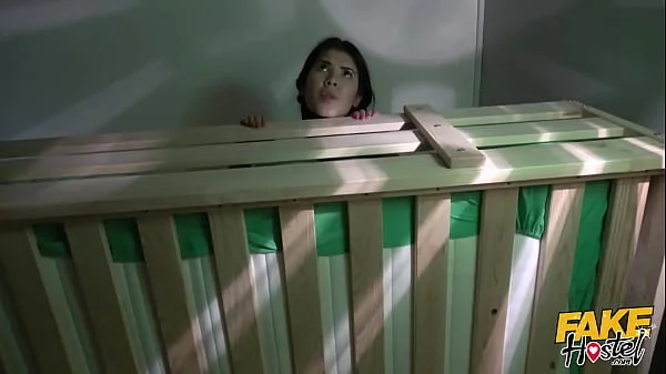 Fake Hostel - Students cock THROBS as it pumps a load into her warm wet mouth