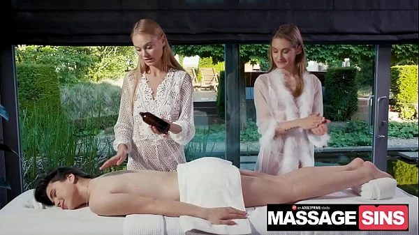 Deep Tissue Massage! Nancy A, Hailey Sanders, Tiffany Tatum for MassageSins