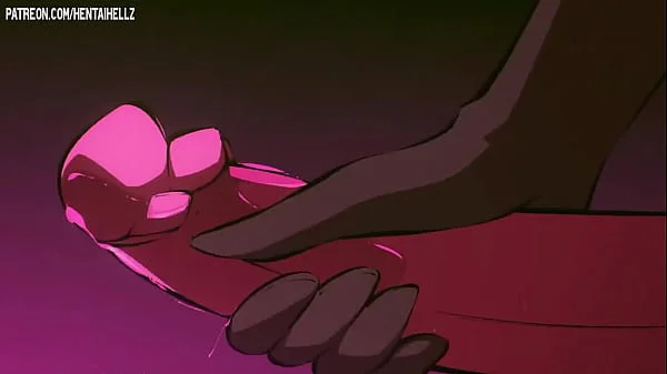 Hentai Lesbian dominatrix strapons anal and fills it with creampie