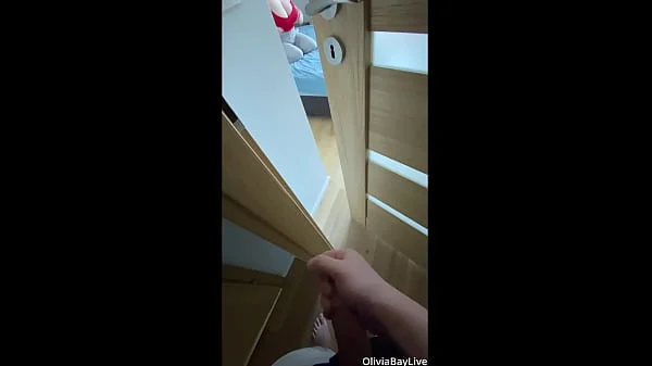 WET Prank on my Busty Stepsister! I love her bouncing big boobs and want more! Secretly JerkOff!