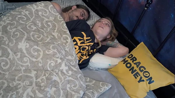 I agree to share a bed with my stepfather, and he fucks me in the ass under the covers.