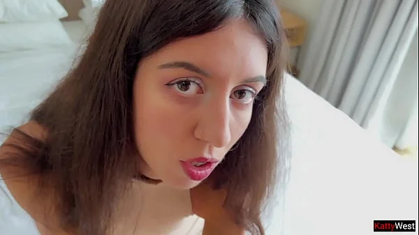 Girl complains about her neighbor that he fucks too loudly and ends up getting fucked by him