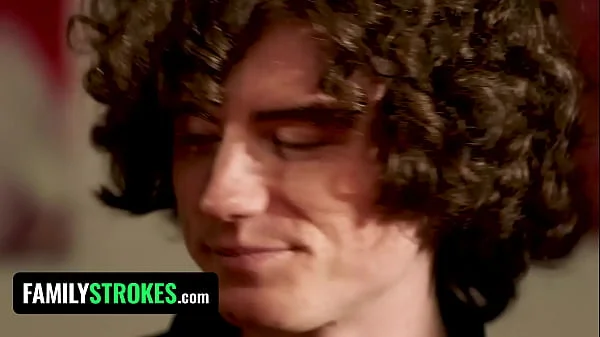 Listen up, you little stud. StepMama and StepAuntie are both horny as hell and ready to get knocked up