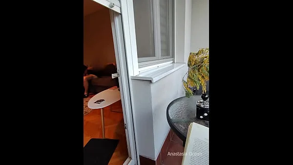 My step mom watches me suck my husband's dick.