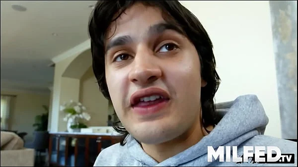 Busty Ebony Stepmom Pleasures Me Next to Pa