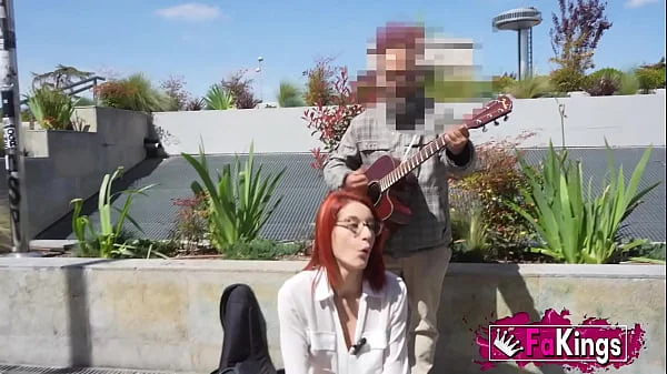 A porn actress meets a young student at a university in Madrid and invites him to her house for sex. This is Albaan from FAKings