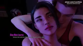 Bathing With Step Mommy | Life in Santa County (LISC) | Taboo Hentai Game | Part #6