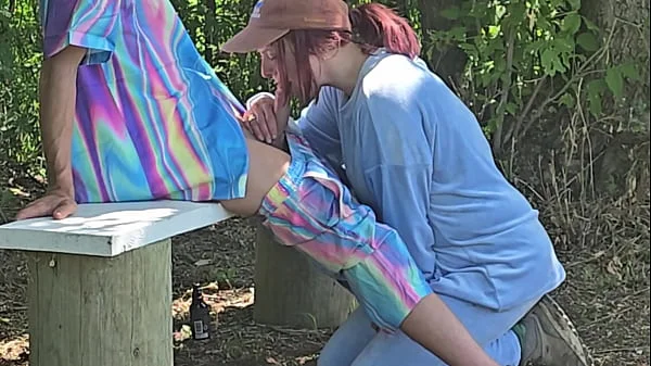 Pervy Nerd Caught By Hot Horny Jogger - She Makes Me Fuck Her In Public!