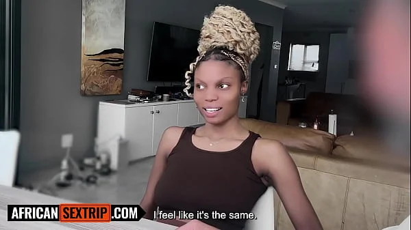 Amateur Busty Ebony RAILED Like A Slut After Date With BWC Euro Tourist