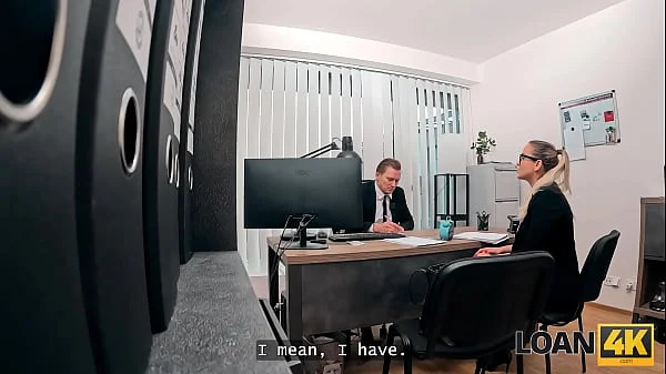 LOAN4K. Shy big titty girl was punished for her sex shop plan