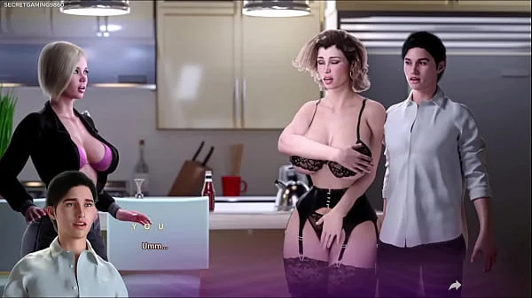 Apocalust By Psychodelusional - Stepmom Seduces Him With Hot Kissing and Sexy Lingerie, BBW Stepmom With Huge Tits