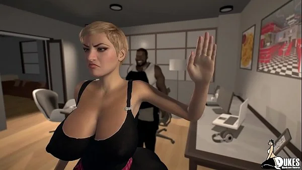 Trailer Trash waitress MILF blows Boss for a raise