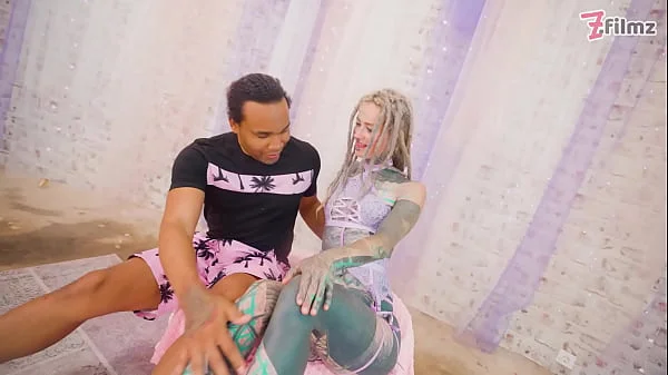 Hard Anal Fuck - BBC for Tattoo Slut - she takes it balls deep in her asshole - ATM