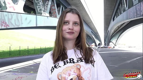 GERMAN SCOUT - First Anal Sex for German Skylar Sweet at Pick Up Casting in Berlin