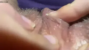 Big clit orgasm closeup