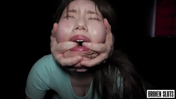 Japanese Cutie Tries First BIG COCK