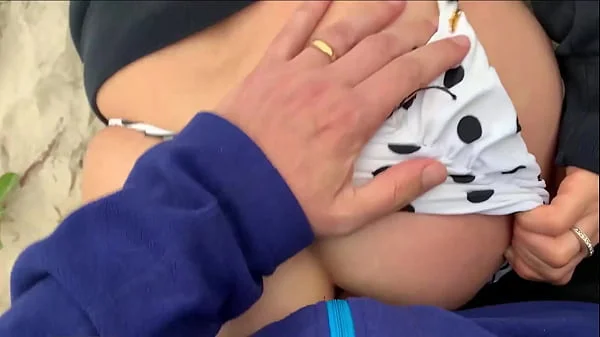 Anally inseminated a bored stranger milf on the beach