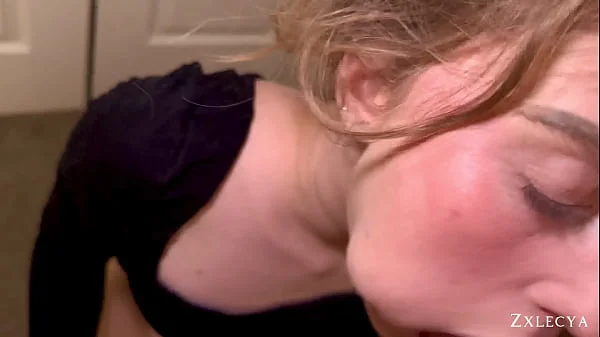 Deep amateur blowjob