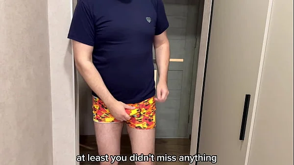 Stepmom Got Horny Again From My Sex With Girlfriend And Fucked Me - Russian Amateur With Talk And English Subtitles