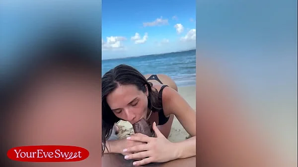 BBC Lifeguard Troy Francisco Caught Me Skinny Dipping & Punished Me - Eve Sweet