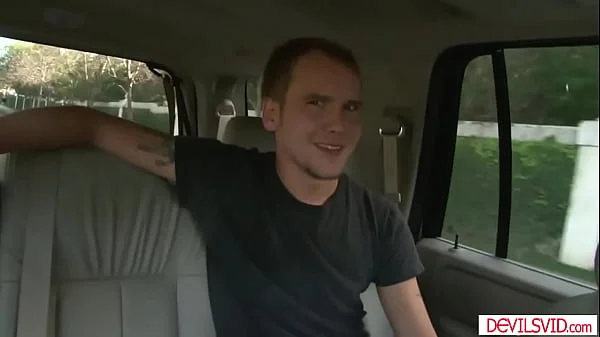 Big tits milf picks up college dude and have him fuck her