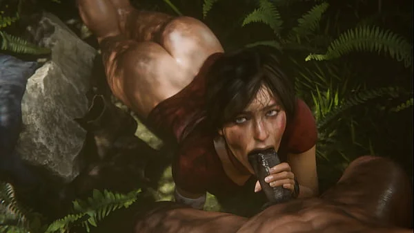 Elena Fisher Y Chloe Frazer Siendo Folladas Duro En El Bosque | Uncharted
