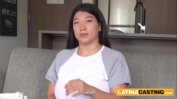 Huge Boobs Amateur Latina Gets Deepthroated By Her American Stepbrother!