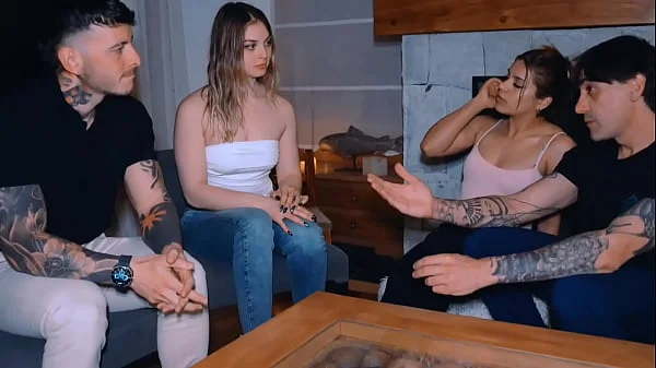 We introduced a couple of friends to the beautiful world of swinging.