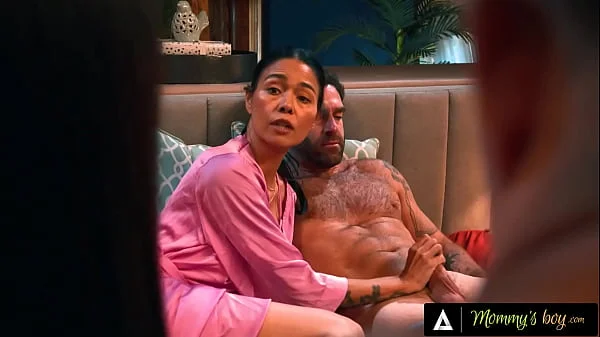 MOMMY'S BOY - Petite Alexia Anders Gets Fucked By Stepbrother Next To Stepmom Dana Vespoli In 4-Some