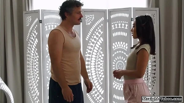 Petite Asian babe Kimmy Kimm does not dare to say no to sex