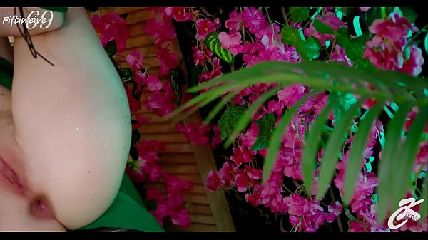 Huge CREAMPIE for BUSTY naughty ELF in mating season