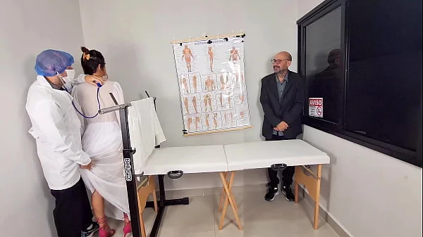 Noivo corno leva sua noiva ao médico que teve que fazer exame ginecológico!