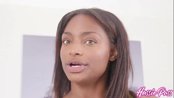 ebony teen take massive black cock