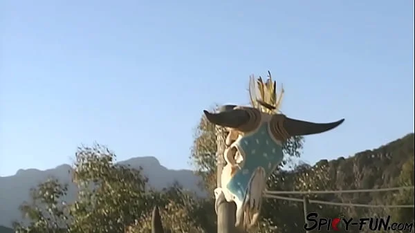 Nymph Getting Her Ass Fucked Outdoors