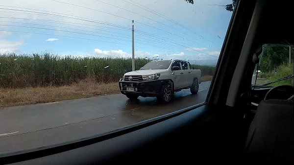 Pinay Step Sister Wanted Car Sex on a Busy Road