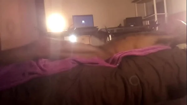 Slim Petite Ebony Gets Cumshot Then Interracial Granny Blowjobs