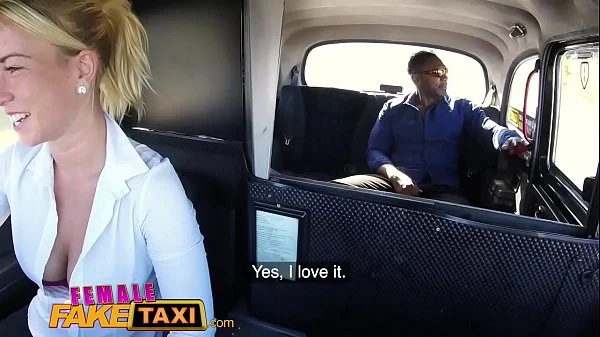 Female Fake Taxi Big black cock stretches Licky Lex sweet Czech pussy
